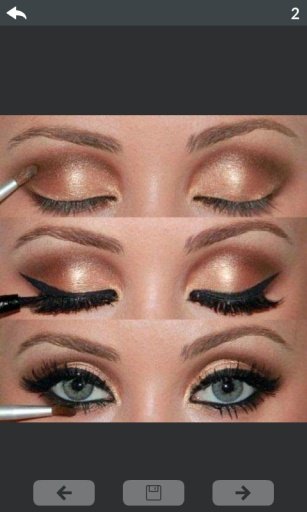 Eyes makeup step by step 4截图4