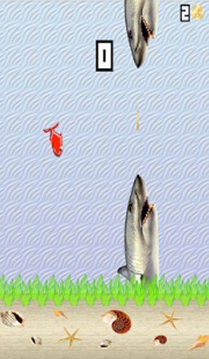 Flappy Tiny Fish Free Tap Game截图9