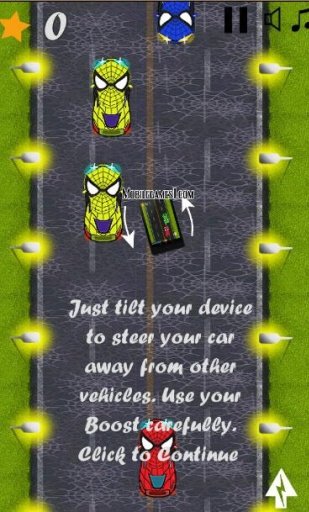 Spider car driving game截图1