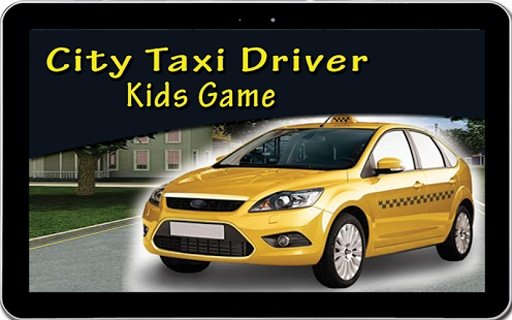 City Taxi Driver Kids Game截图2