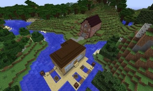 New HD Minecraft Village Wallpapers截图3