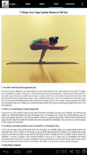 Yoga For Beginners at Home截图3