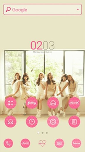 Apink[Pink LUV]_w dodol theme截图3