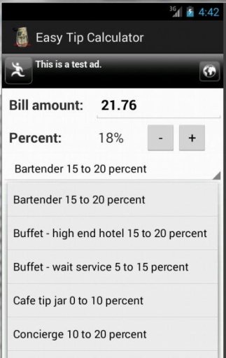 Easy Tip Calculator - Free截图6