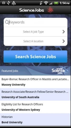 World Science Jobs截图1