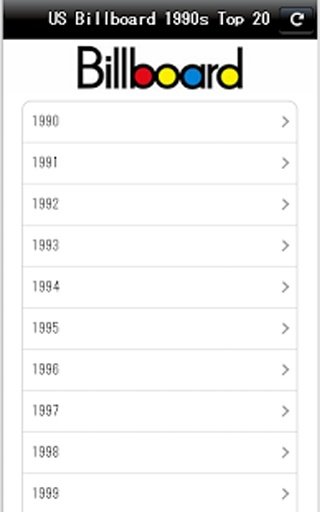 US Billboard 2000s Top 20截图4