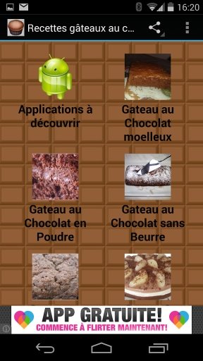 Recettes de G&acirc;teaux截图5