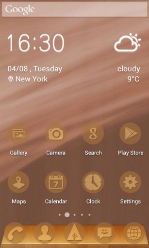 Wood Icons &amp; Wallpapers截图4