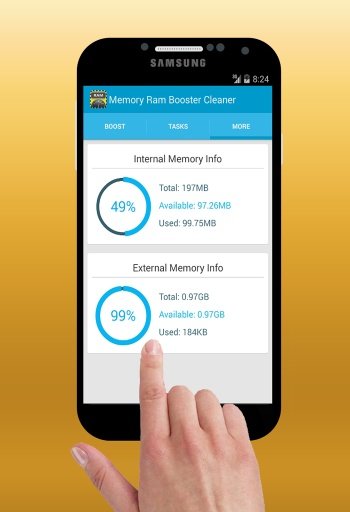 Memory Ram Booster Cleaner截图3