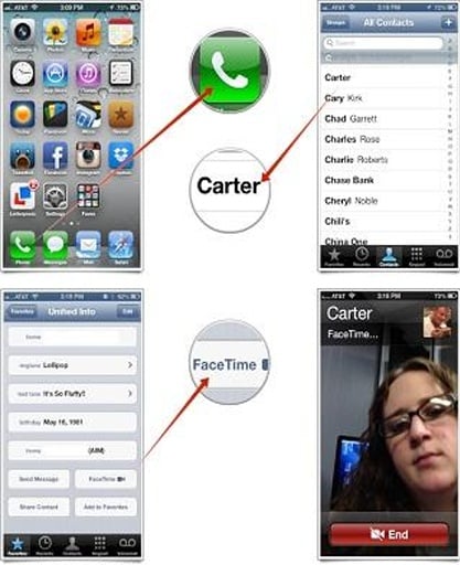 How to Make a FaceTime Call截图1