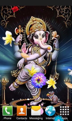 Lord Ganesha Live Wallpaper Hd截图3