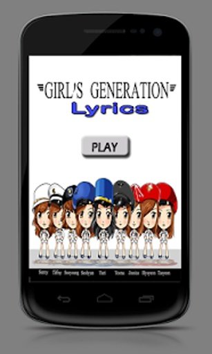 SNSD Lyrics截图1