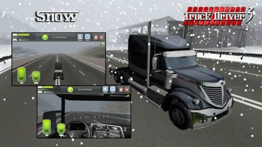 Truck Driver 3 :Rain and Snow截图3