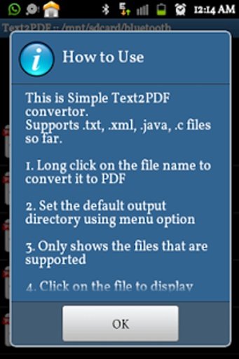 Text to PDF Converter Demo截图7