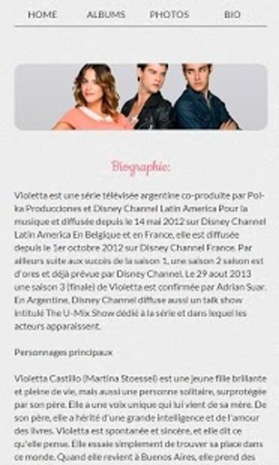 Violetta Paroles截图3