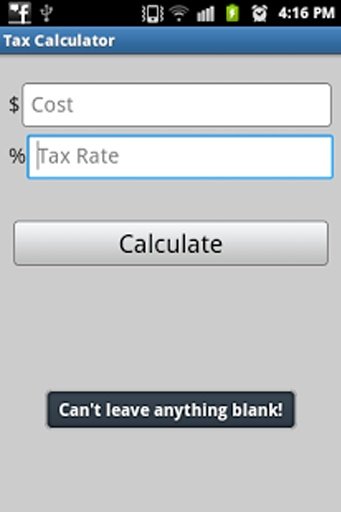 Tax Calculator截图4