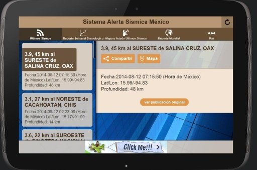 Alerta Sismica México截图3