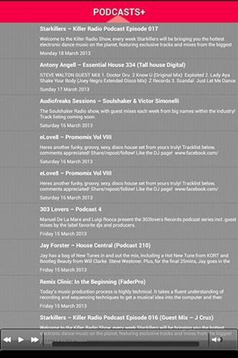 House Music Podcasts截图2