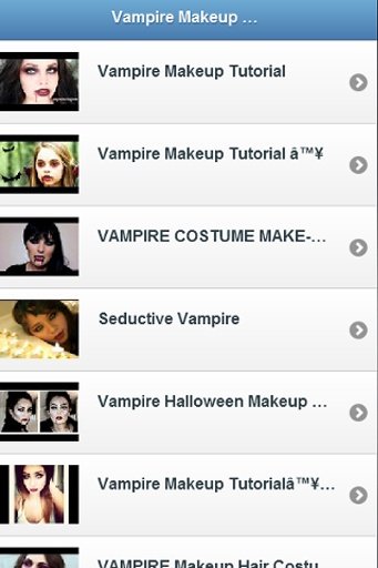 Vampire Makeup Tutorial Video截图7