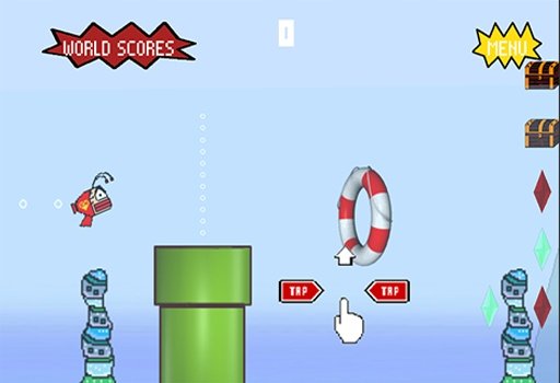 Flappy Fish Family截图2