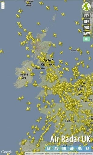 Air Radar UK Free截图4