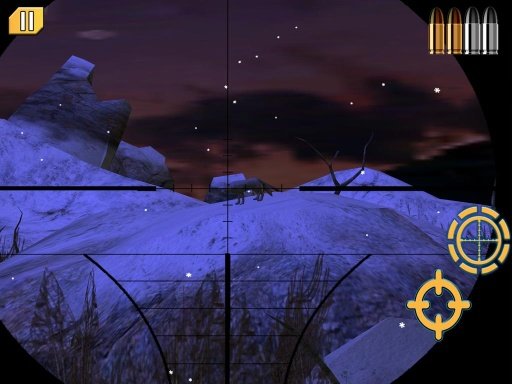 Winter Hunt Sniper Shooting 3D截图1