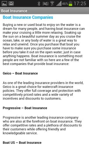 Boat Insurance Tips截图1