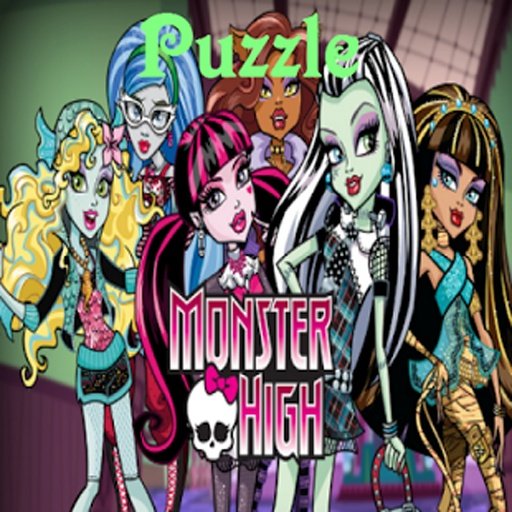 Monster High Slide Puzzle截图2