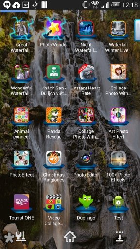 Great Waterfall Live Wallpaper截图6