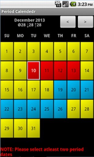 Period and Ovulation Tracker截图4