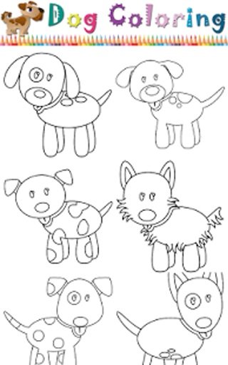 COLORING DOG GAME FOR KIDS截图4