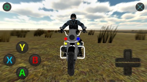 Chopper Motorbike Driving 3D截图4