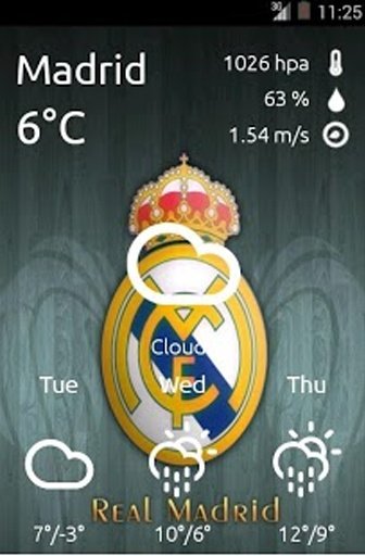 Real Madrid Weather截图1