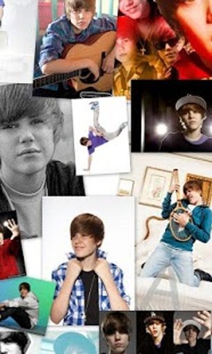 Justin Bieber Photo Collage截图3