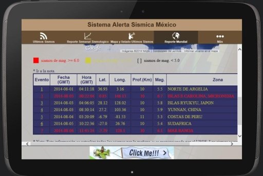 Alerta Sismica México截图6