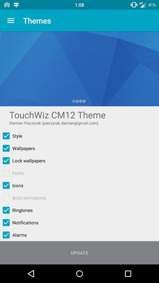 TouchWiz Style CM12 Theme截图3