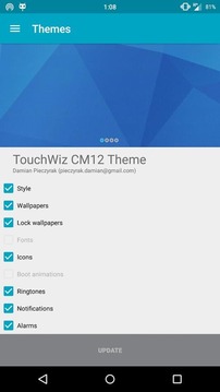 TouchWiz Style CM12 Theme截图