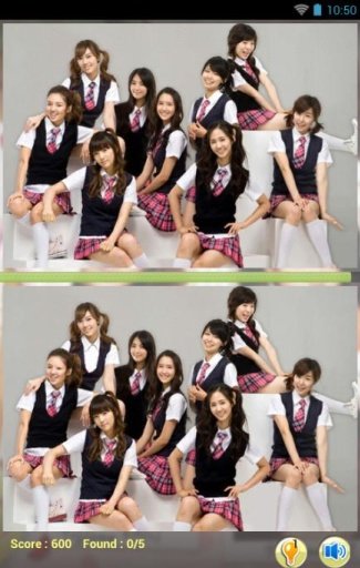 Cute SNSD Find Difference截图5