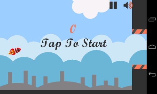 Flappy Rocket HD截图5