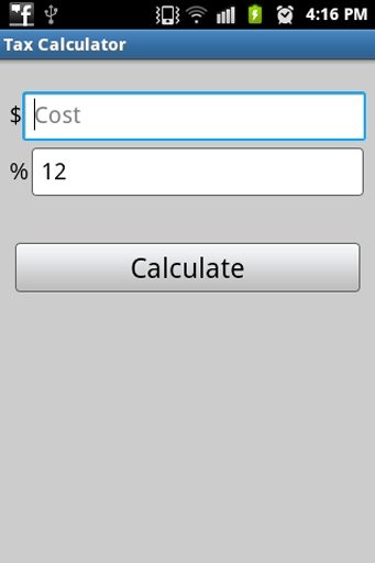 Tax Calculator截图2