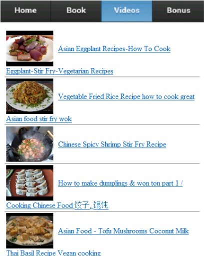 Asian Food Recipes截图2