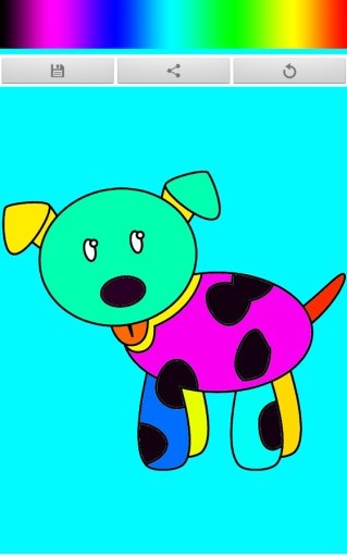 COLORING DOG GAME FOR KIDS截图1