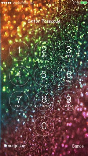 Glitter Lock Screen截图4