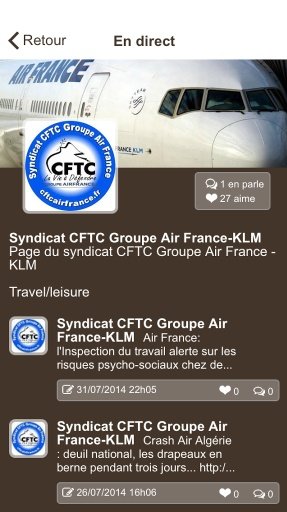 C.F.T.C. Air France截图2