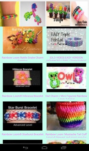 Rainbow Loom Ideas Designs截图6