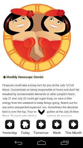 Daily Horoscopes Gemini截图2