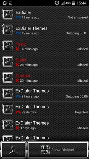 ExDialer黑截图5