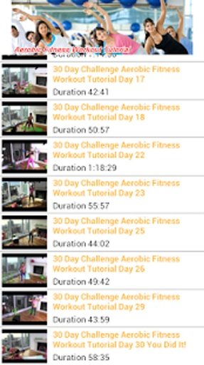 Aerobic Fitness Workout截图3