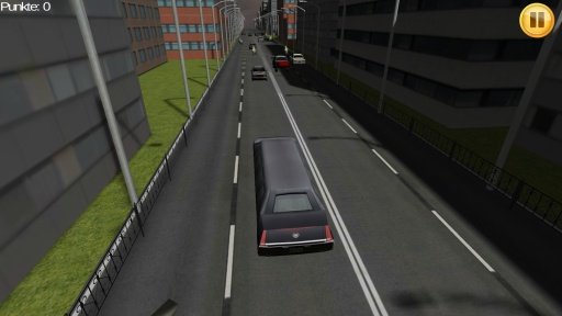 Limousine Traffik Rennen 3D截图1