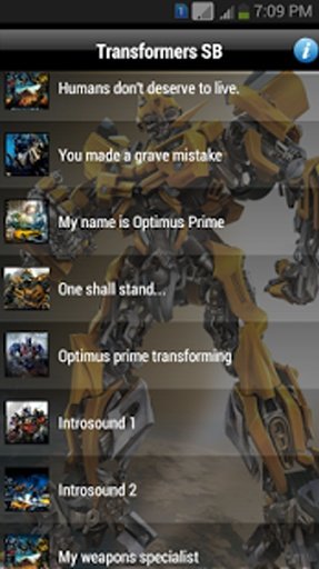 Transformers Soundboard截图2